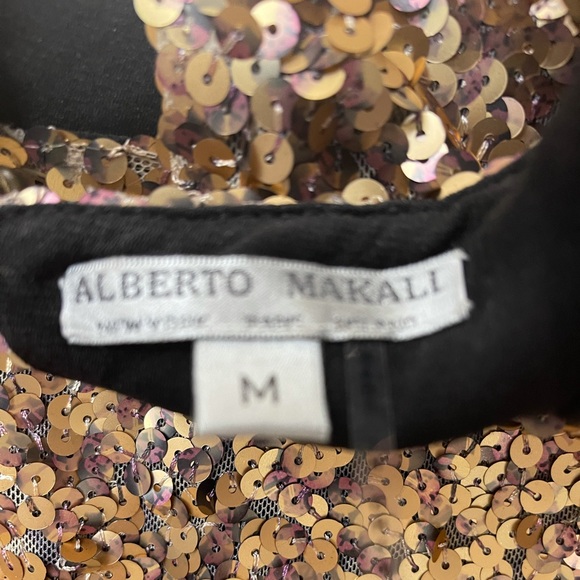 Gold sequin mini dress - Picture 2 of 2